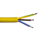 3 Core 2.5mm Arctic Flex (100m coil) Yellow