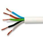 5 Core 1.5mm Flex Cable LSF (100m coil) White