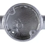 Manufactured from malleable iron Hot dipped galvanised after manufacture and meets the most demanding Class 4 corrosion protection standard Internal depth 28mm Tapped M4 hole for earth terminal in base