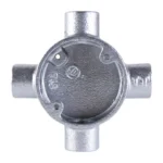 Manufactured from malleable iron Hot dipped galvanised after manufacture and meets the most demanding Class 4 corrosion protection standard Internal depth 28mm Tapped M4 hole for earth terminal in base
