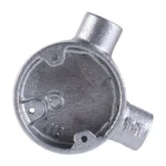 Manufactured from malleable iron Hot dipped galvanised after manufacture and meets the most demanding Class 4 corrosion protection standard Internal depth 25mm Tapped M4 hole for earth terminal in base