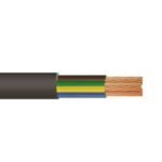 3183Y 1.5MM 3 Core Flex Cable Black - 100M