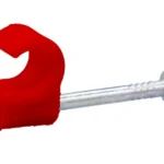 Tower 7-8mm Round+ Cable Clip Red (Box of 100) Product Code: 77CR07P